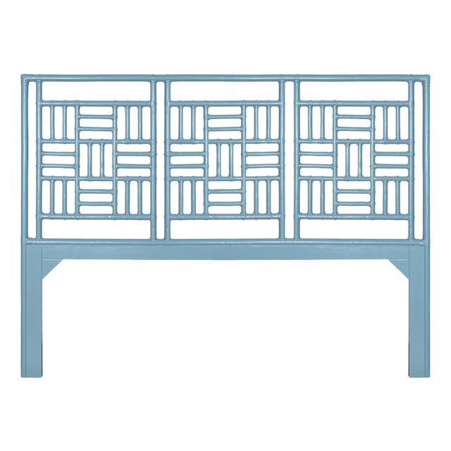 Finn Headboard King - Pool Blue For Sale
