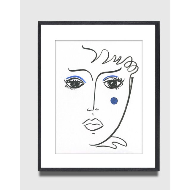 A stylish, handsome fellow based on my drawings of Romantic Harlequins inspired by movies like the French 1930s classic...