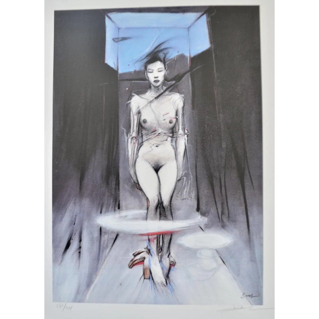 Enki Bilal (1951-) The Century of Love Bomb, 1999 Screen printing Signed and numbered Limited edition of 301 copies...