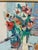 Alain Rousseau Floral Still Life Expressionist Oil Painting, Signed For Sale In San Francisco - Image 6 of 12