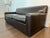 2010s Mitchell Gold + Bob Williams 2-Cushion Premium Top-Grain Leather Sofa in Espresso For Sale - Image 5 of 9