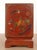 Late 19th Century Chinese Red Lacquer Huaniao Rhomboid Bitong For Sale - Image 5 of 11