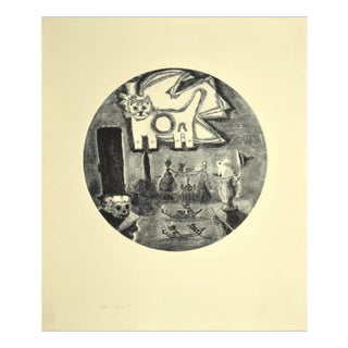 Gianpaolo Berto, Death In Venice, Etching, 1974 For Sale