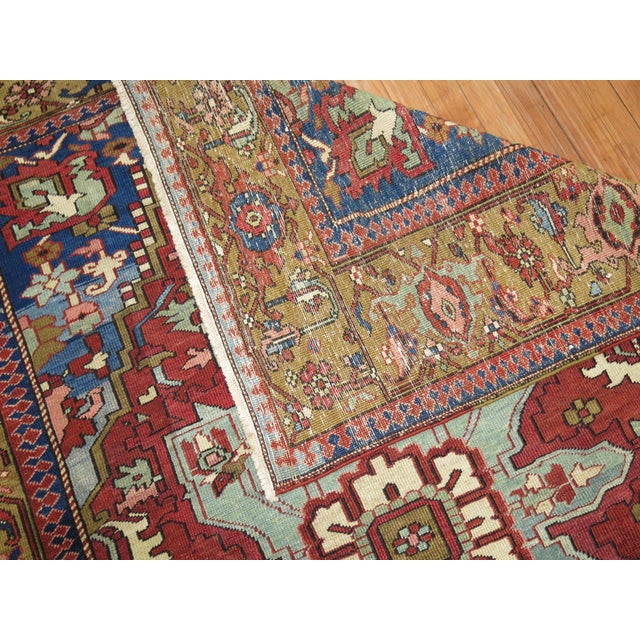 Antique Serapi Rug - 5'2" x 6'10" For Sale - Image 11 of 18