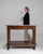 Wood 19th Century France Empire Brown Wood Console Table For Sale - Image 7 of 11