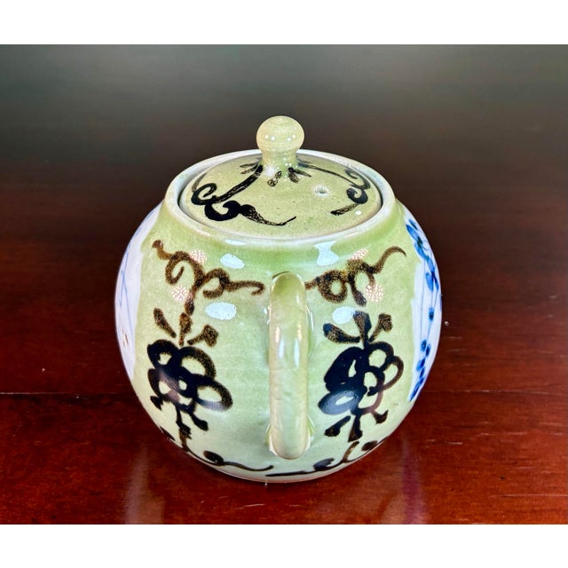 Antique Japanese Individual Porcelain Teapot For Sale - Image 4 of 9