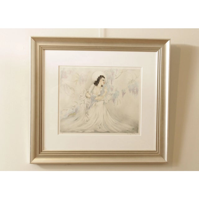 Louis Icart (French, 1888-1950), 'Wisteria', 1940, Dry point etching, Signed lower right, numbered lower left, Certificate...