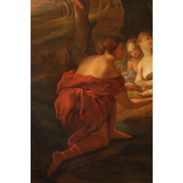 Antoine Coypel, Diana with Her Nymphs, 1720, Oil on Canvas For Sale - Image 9 of 15