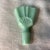 Circa 1940s Murano Glass Opaque Jadeite Green Vanity Bottles and Jar - Set of 3 For Sale In Chicago - Image 6 of 6