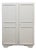 Vintage White Wardrobe, 1950s For Sale