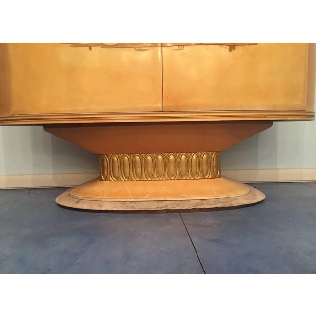 Italian Art Deco Bar Cabinet from Galleria Mobili d'Arte Cantù, 1950s For Sale - Image 9 of 11