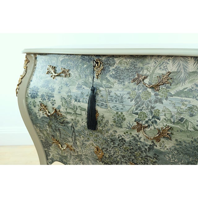 Mid-Century Modern Mid-Century Rococo Dresser, 1950s For Sale - Image 3 of 8