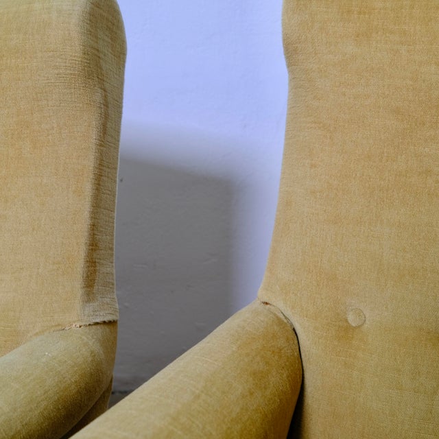 Vintage Italian Lounge Chairs, 1950s, Set of 2 For Sale - Image 15 of 18