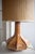 Ceramic table lamp from the Italian brand Bertoncello, designed by Roberto Rigon. Typical organic shape and distinctive...