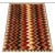Tribal 1950s Vintage Gabbeh Persian Tribal Rug in Chevron Patterns For Sale - Image 3 of 7