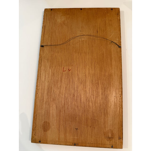 Mid 20th Century 20th Century Antique Framed Handwoven Textile Fragment From Laos or Thailand For Sale - Image 5 of 7