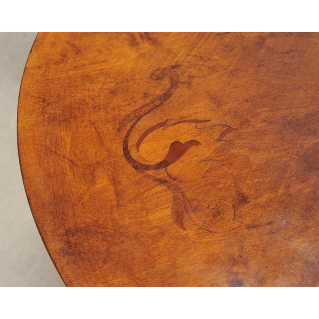 Carrie Bradshaw's Screen Used Burlwood Round Center Table For Sale - Image 16 of 18