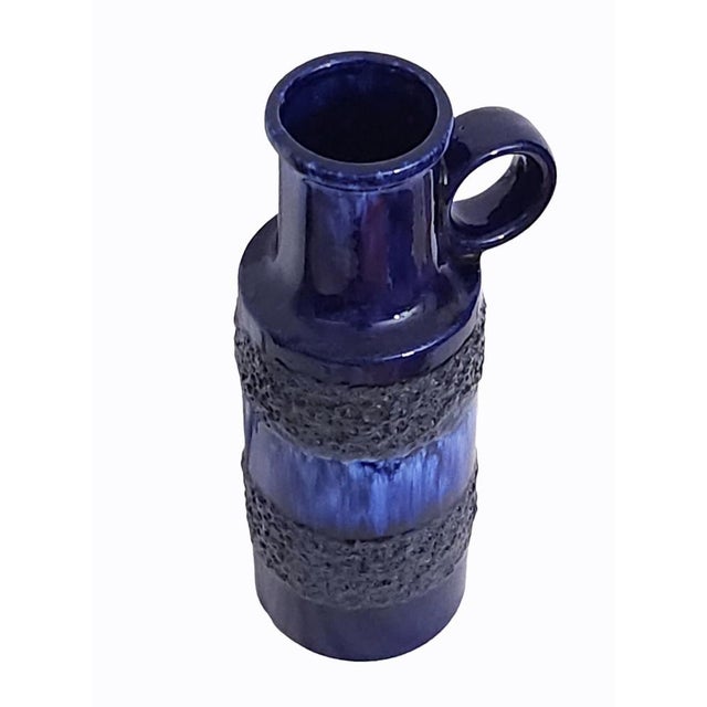 West German Fat Lava Pottery 401-28 Vase from Scheurich, 1970s, in Flawless conditions. Designed 1970 to 1979 This piece...