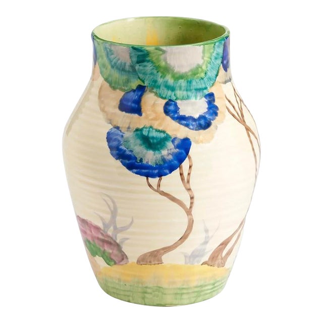 Clarice Cliff (1899-1972) "Rhodanthe" Pattern Lotus Jug For Sale