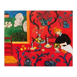 1994 After Henri Matisse, "Harmony in Red" Large First Edition German Poster