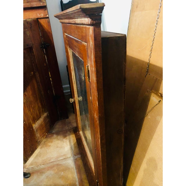 1950's Vintage Golden Oak Medicine Storage Chairish