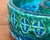 Bitossi Mid-Century Modern Rimini Blu Pottery Candleholder by Aldo Londi for Bitossi, Italy, 1960s For Sale - Image 4 of 18