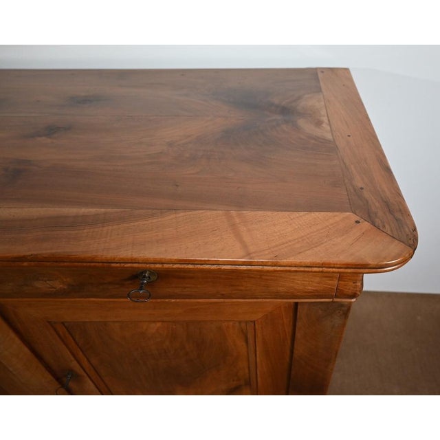 Louis Philippe Sideboard in Blond Walnut For Sale - Image 6 of 18