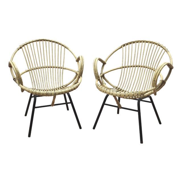 Armchairs from DirkVan, 1960s, Set of 2 For Sale