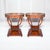 Brown Neo-Classical Style Inlaid Mahogany Side Tables - Pair For Sale - Image 8 of 8