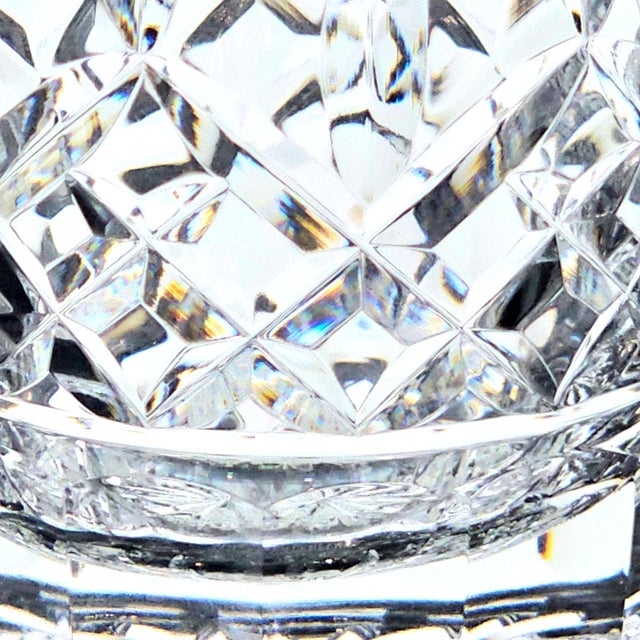 Late 20th Century Waterford Crystal Lismore Double Old Fashioned Glasses Set of 2 For Sale - Image 9 of 15