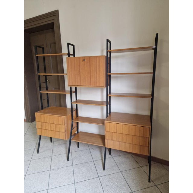 Vintage Formica Modular Bookcase, 1960s For Sale - Image 16 of 18