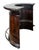 1970s Vintage Walnut and Green Marble Bar with Stools, 1970s, Set of 5 For Sale - Image 5 of 9