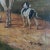 Realism Mid-20th Century Signed G. Venturi - Pastoral Scene With Rider and Figures, Oil on Canvas For Sale - Image 3 of 4