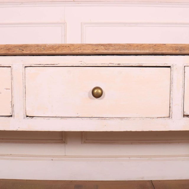 English Painted Dresser Base For Sale - Image 4 of 11
