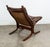 1960s Mid Century Danish Modern Lounge Chair Brown Leather Attributed to Ingmar Relling For Westnofa For Sale - Image 4 of 9