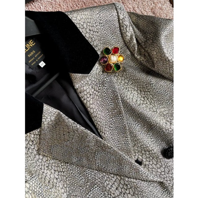 Vintage Brooch from Chanel, 1986 For Sale - Image 3 of 6