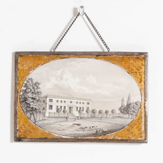 Hanging Image Plate from KPM, 1830 For Sale - Image 6 of 6