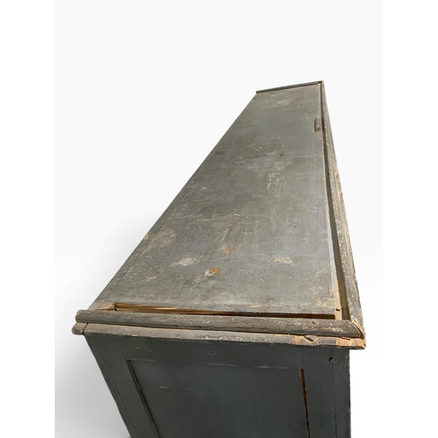 Early 20th Century French Factory Dressing Room Cabinet From Lyon France For Sale - Image 4 of 11
