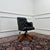 Wood English Black Chesterfield Desk Chair For Sale - Image 7 of 8