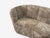 Wood Danish Cabinetmaker, Banana Sofa, Sahara Sheepskin, Beechwood, Denmark, 1940s For Sale - Image 7 of 10