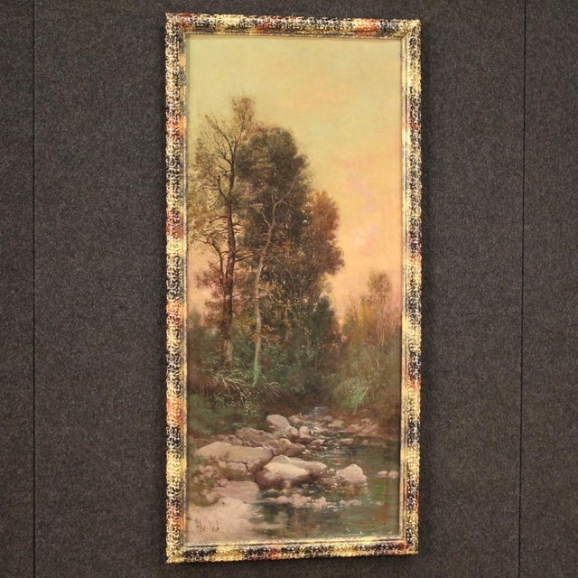 Marko, Impressionist Landscape, 1890, Oil on Canvas For Sale - Image 14 of 16