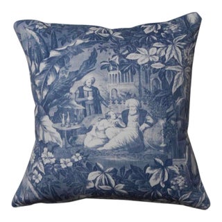 Harem Scenes Print Pillow Cover For Sale