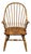 Ethan Allen Country Craftsman Bowback Windsor Armchair For Sale