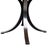 T69 Table and Swivel Chairs in Wood, Cognac Leather and Chrome by Osvaldo Borsani, Set of 5 For Sale - Image 12 of 18