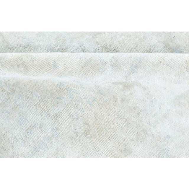 Modern Hand-Knotted Wool Runner – Subtle Elegance in Soft Neutrals by Doris Leslie Blau Size: 3'0" × 21'0" (91 × 640 cm)...