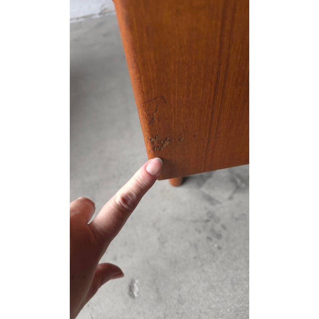 Mid Century Danish Teak Dresser Vanity Desk Combo by Borge Mogensen For Sale - Image 12 of 12