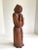 1960s 1960s Carved Wood Sculpture of Monk or Friar Wearing Robe For Sale - Image 5 of 12