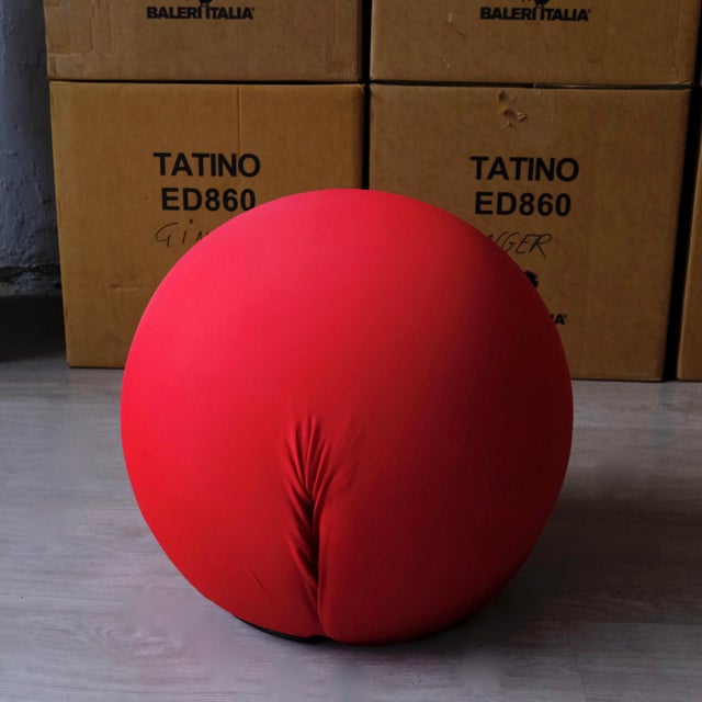 Textile Pouf by Enrico Baleri & Denis Santachiara, 1997 For Sale - Image 7 of 18