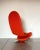 Mid-Century Modern 1-2-3 Series Highback Chair by Verner Panton for Fritz Hansen, 1970s For Sale - Image 3 of 10