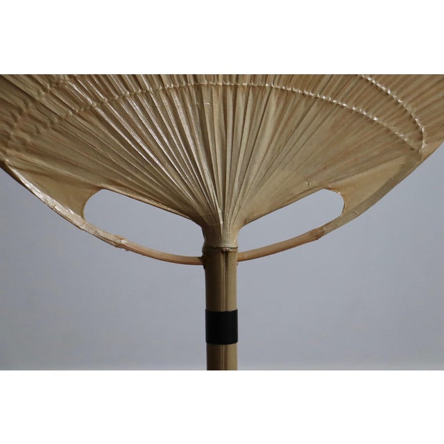 1970s Uchiwa III Table Lamp by Ingo Maurer for M-Design, 1973 For Sale - Image 5 of 14